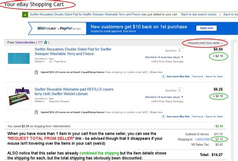 request total from seller|DetroitKnitter: Ebay: Request Total from Seller.